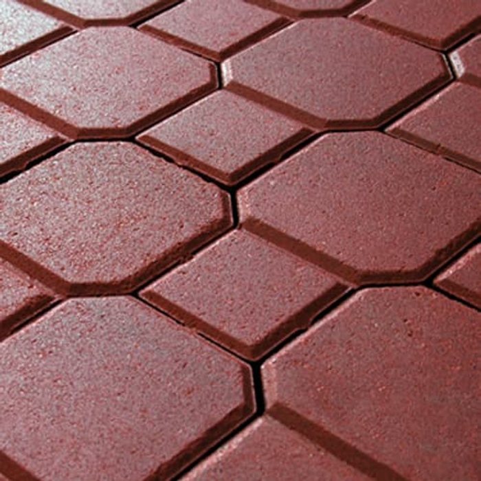 Pavé décoratif couleur